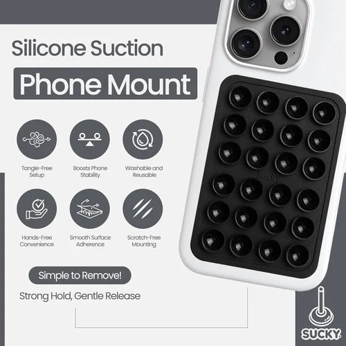 Octopus Phone Holder Silicone Suction Phone Case ( Pack Of 1 )