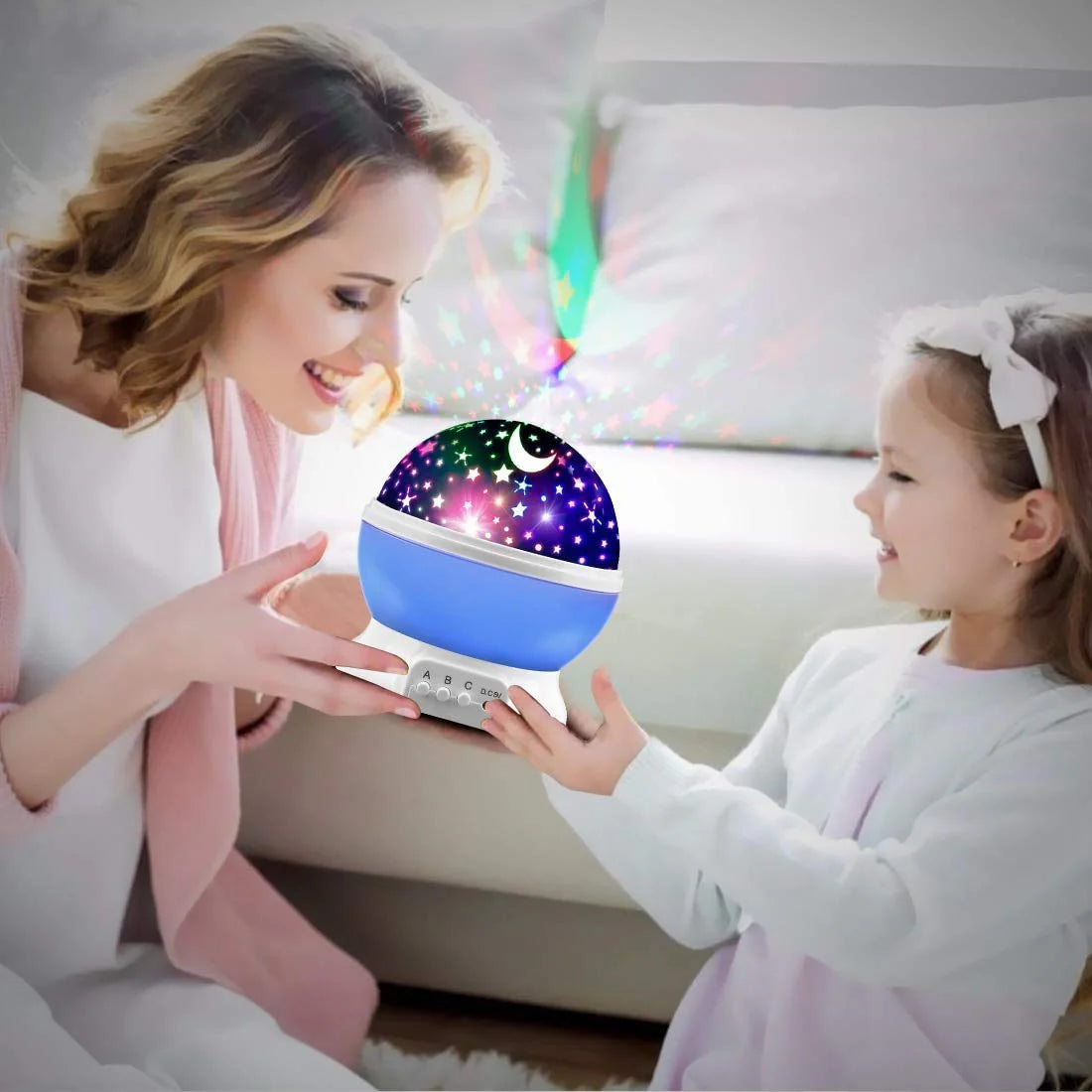 Star Moon Night Light