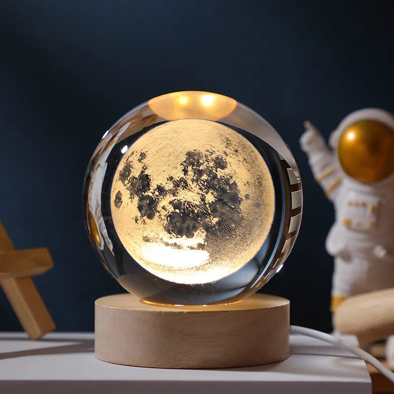 3D Crystal Lamp Ball(Assorted Design)